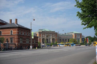 Outside Rosenborg Castle