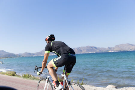 Port de Pollença Cyclist