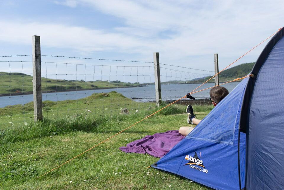 Kinloch Campsite, Skye