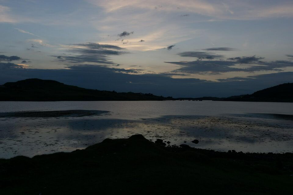 Sunset Kinloch Campsite, Skye