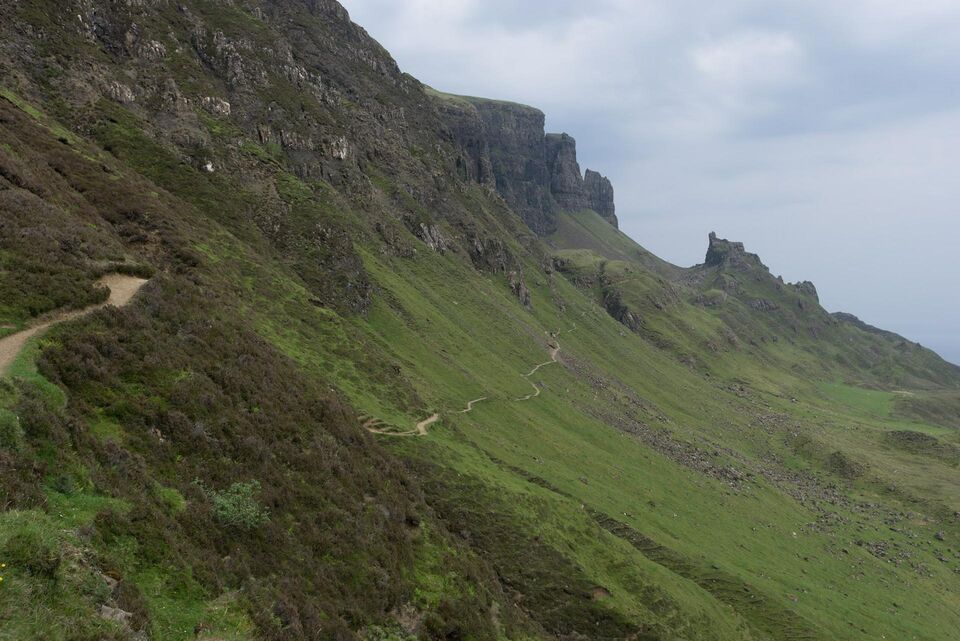 Quiraing Path, Skye