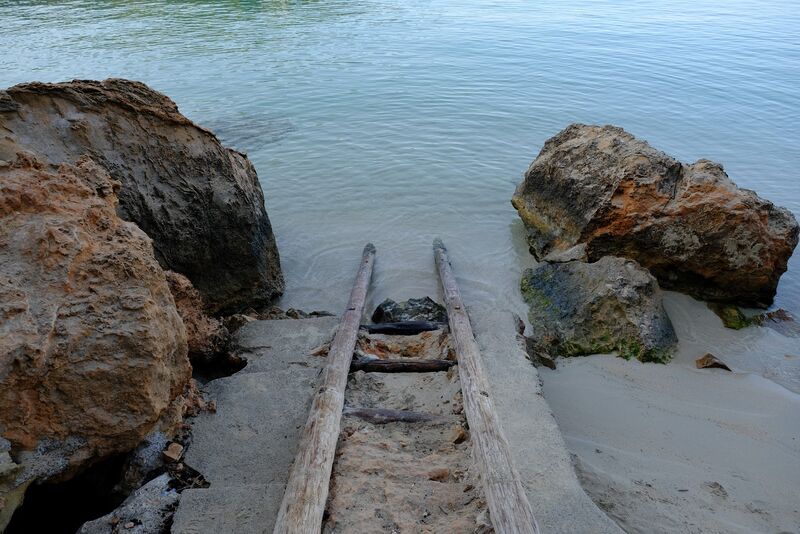 Cala Saladeta boat track, Ibiza