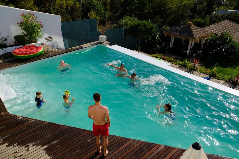 Villa pool, Ibiza